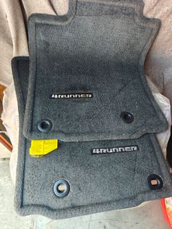 2013-2022 Toyota 4Runner OEM Front & Rear Carpet Floor Mats -  Black