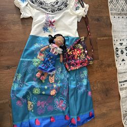 Maribel Costume With Doll And Bag 