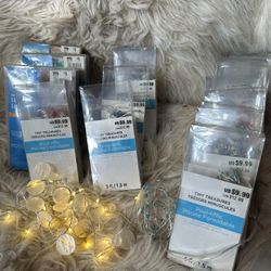Bulk Lot – 12 New LED String Lights (Flamingo, Llama, Cactus, Beach Shell)