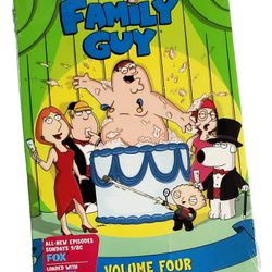 Family Guy Volume 4 DVD Animated Box Set New Sealed Cartoon Comedy 