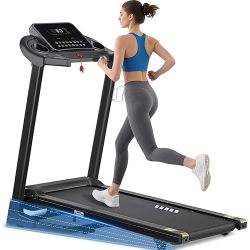Foldable Treadmill with Auto Incline