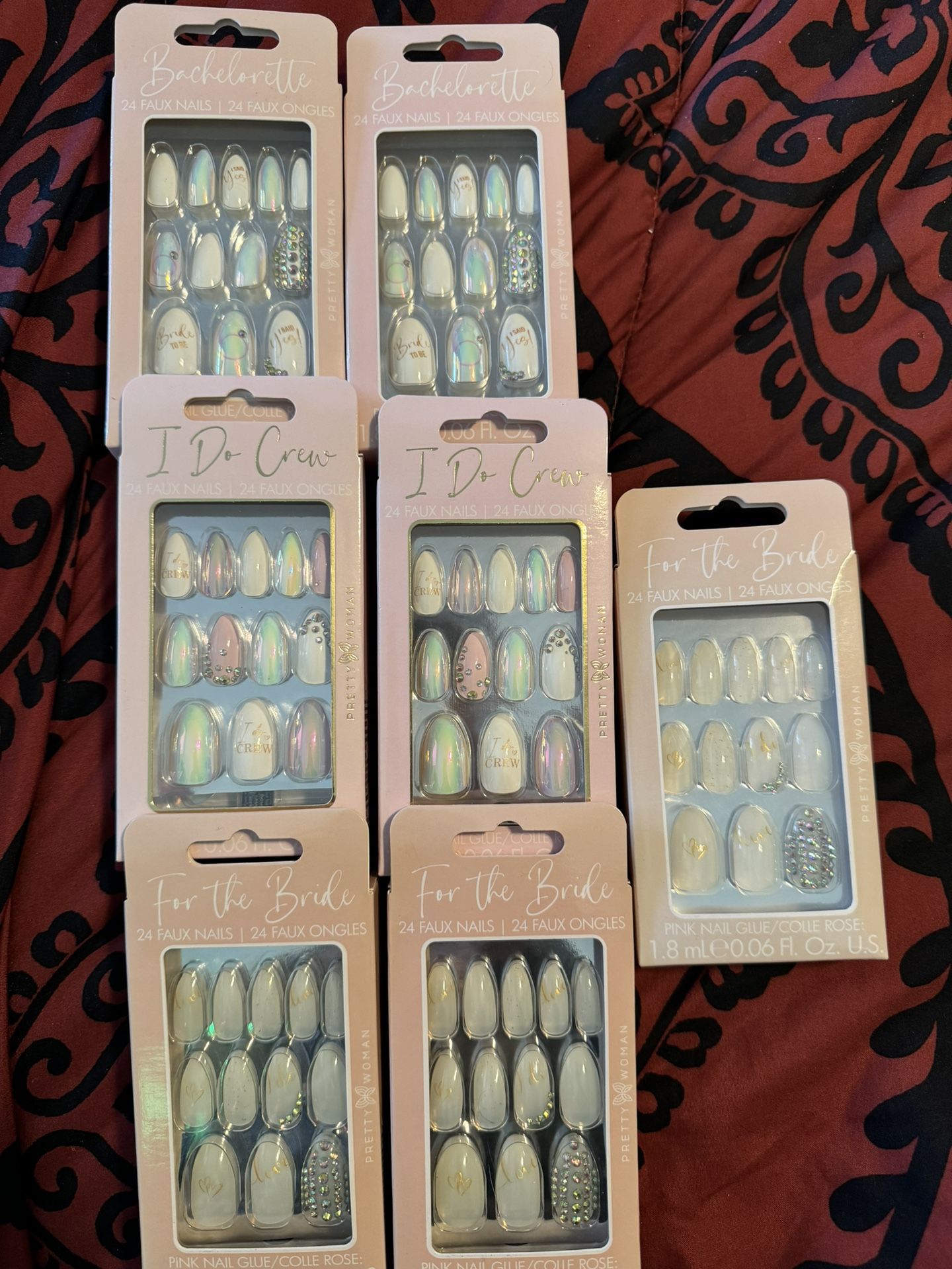 Wedding Nails 7 Packs!