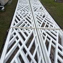 White Aluminum Railing