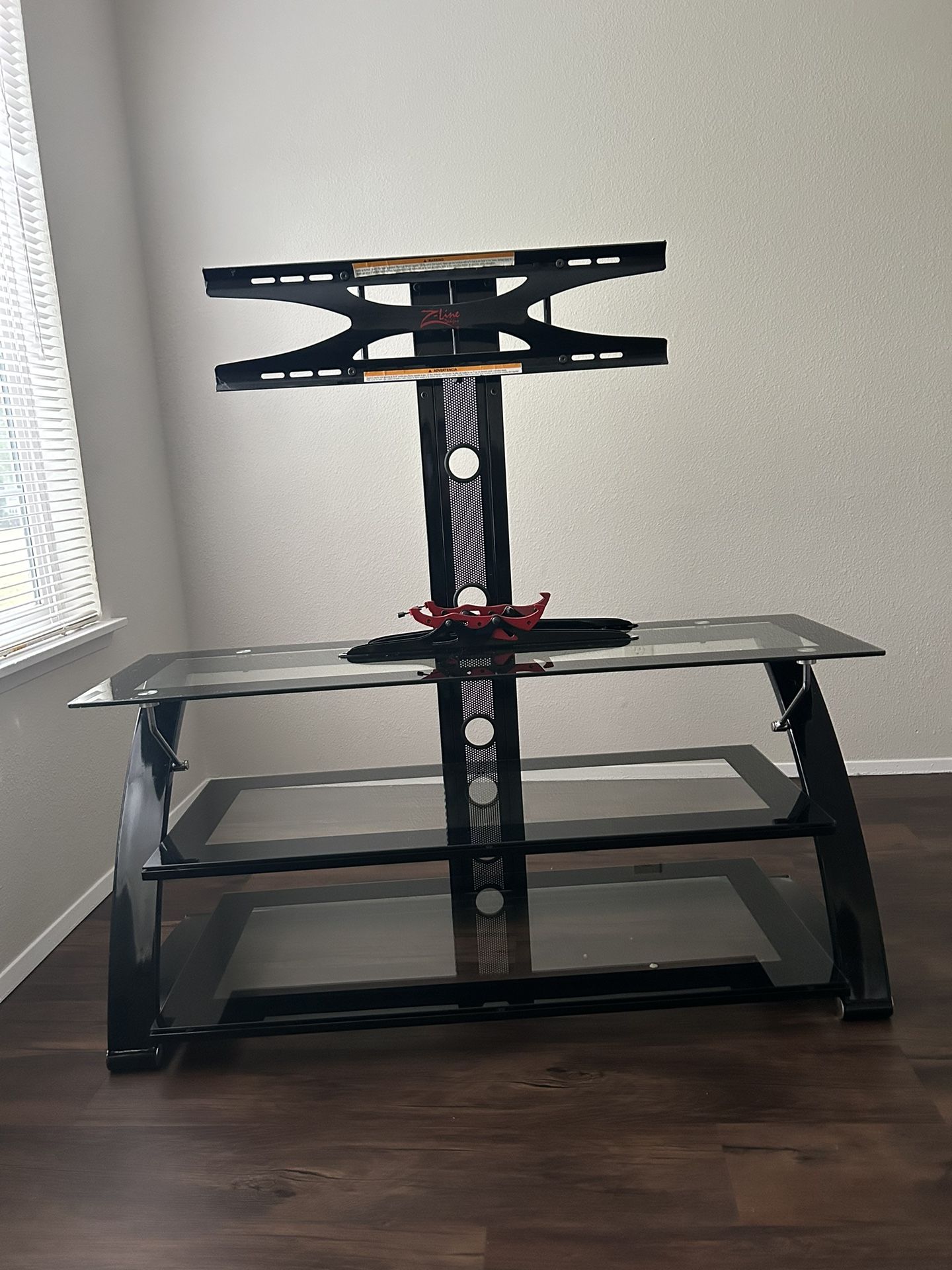 Glass TV Stand