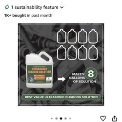 Ultrasonic Cleaner Solution 