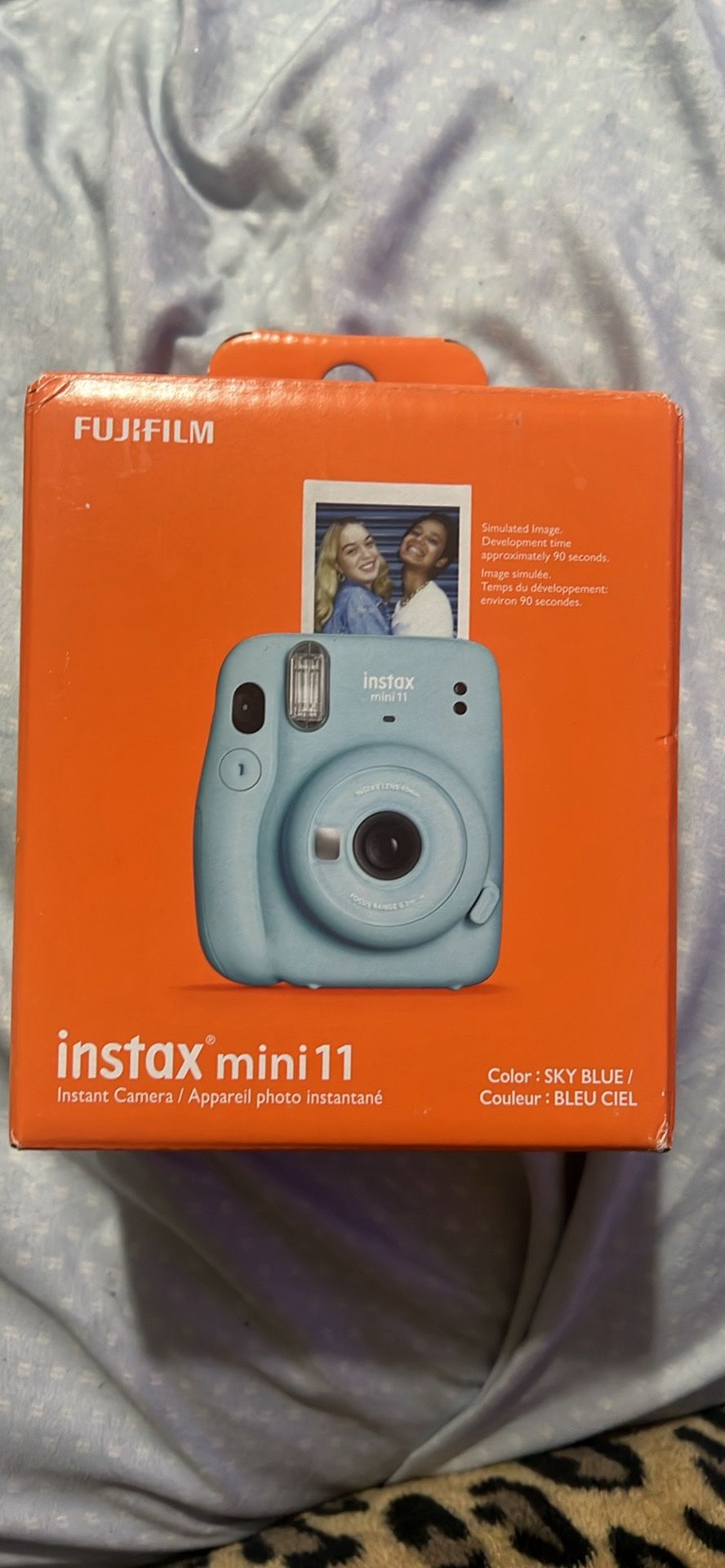 New Blue Fujifilm Instax Mini 11 camera 