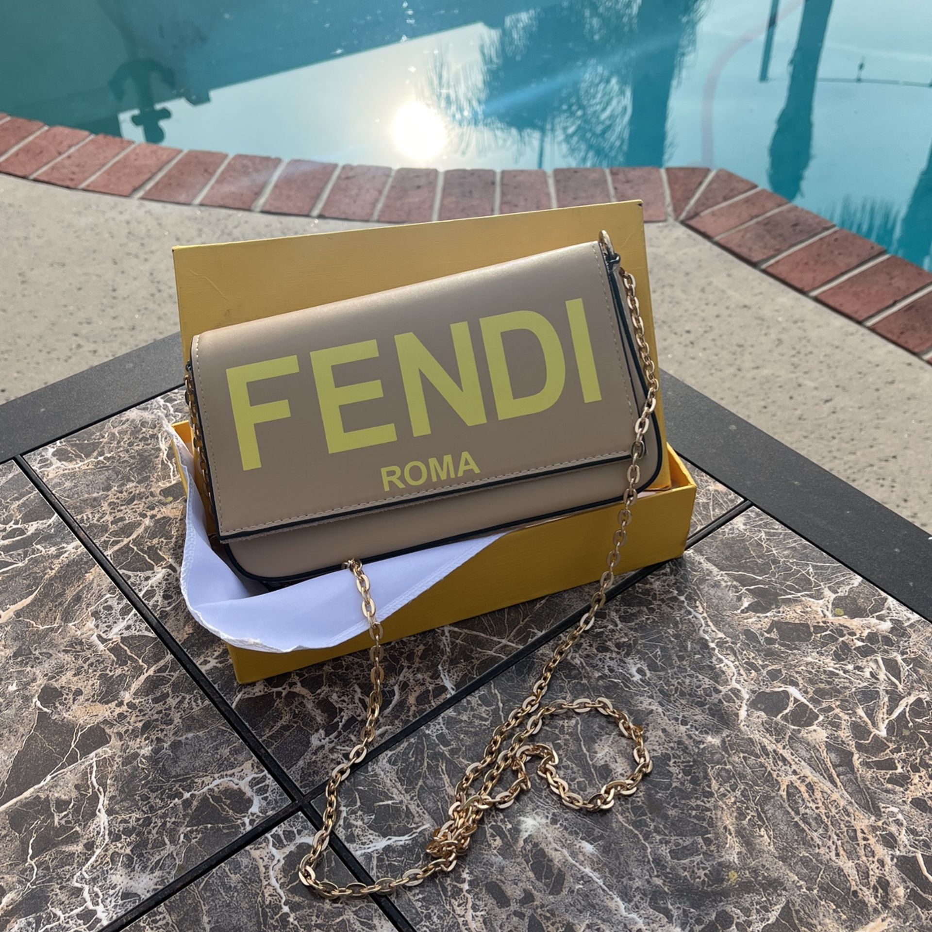 Beige Fendi Bag