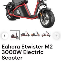 Electric Scooter 3000w. 60 Mph