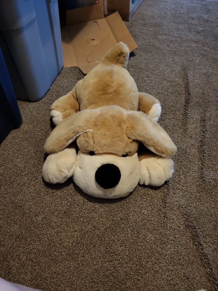 FAO Schwarz Stuffed Puppy Toy