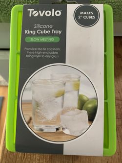 New Tovolo Silicone ice cube mold tray
