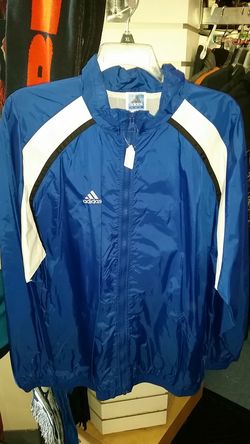Adidas Men's Royal Blue Lightweight Jacket Size XL
