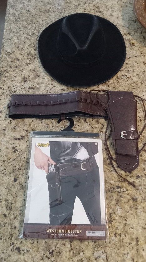 Western Holster And Hat Custom