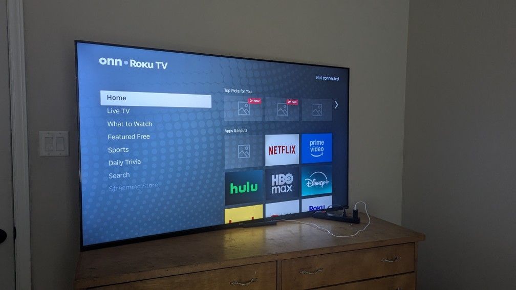 65" Roku LED Smart TV With Detachable Floor Stand