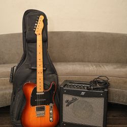 Fender Modern Player Telecaster With Mustang Amp