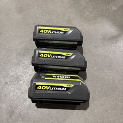 Ryobi 40v 4ah Battery 