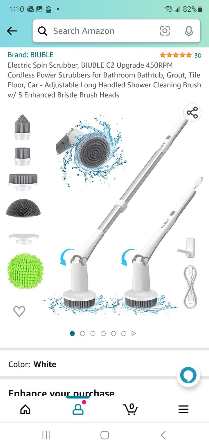 Electric Scrubber Spin Scrubber