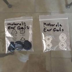 OEM Motorola Replacement Earbuds Tips Ear Gels Buds Cushions for sale!