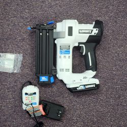 Hart 18ga 2" Brad Nailer 20V with Battery & Charger 