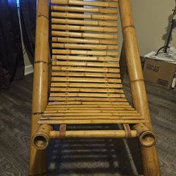 Vintage Real BAMBOO Sling Chair