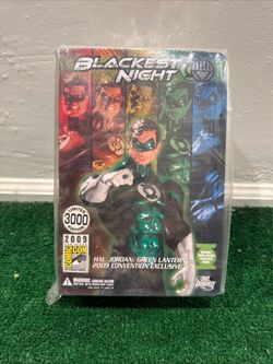 Blackest Night Hal Jordan: Green Lantern 2009 SDCC "LIMITED EDITION"