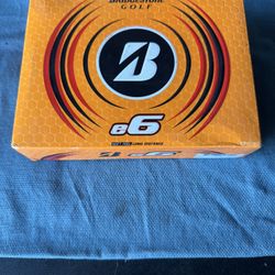Bridgestone E6 Golf Balls - New 