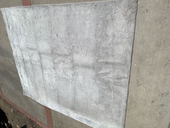 Beautiful rug from pet free home