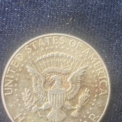 1968d Silver Half Dollar Error Coin 