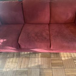FREE BURGUNDY COUCH 