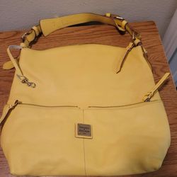 Dooney & Bourke Large Yellow Purse