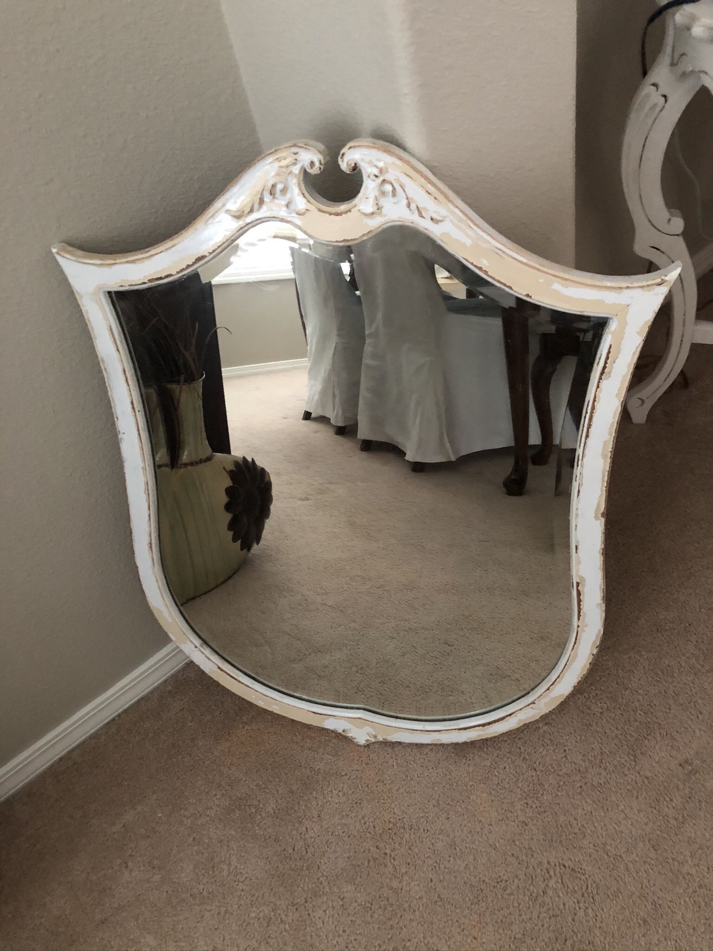 Antique Beveled mirror