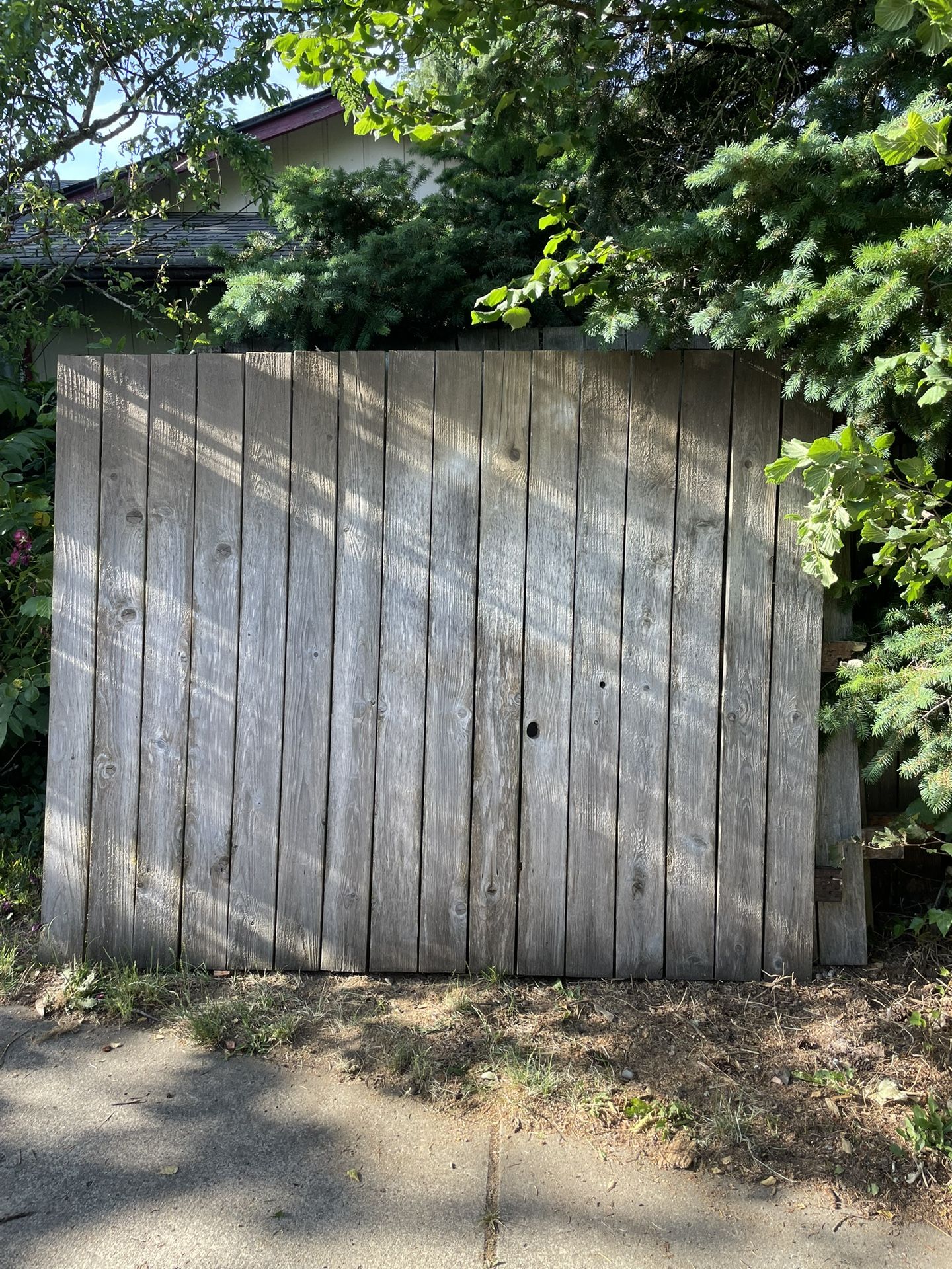 Used Cedar Fence