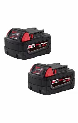 Milwaukee M18 RedLithium XC5.0 Battery 2-Pack