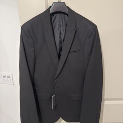 ASOS Black Suit Slim Fit 40R 34x32 Pants