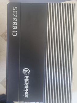 Memphis Audio SE2000.1D Mono Car Amplifier