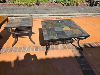 Ashley Slate Coffee Table + End Table Set $75 great condition