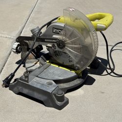 Ryobi 10” Compound Corded Miter Saw.