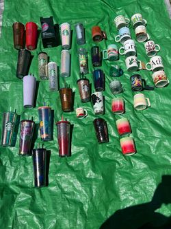 Huge Lot of 40 Starbucks cups