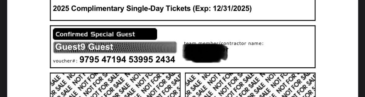 Sea World Park Tickets Read Description 