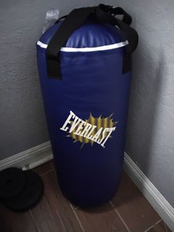 Everlast 40 pound boxing bag like new only used twice 25 best offer