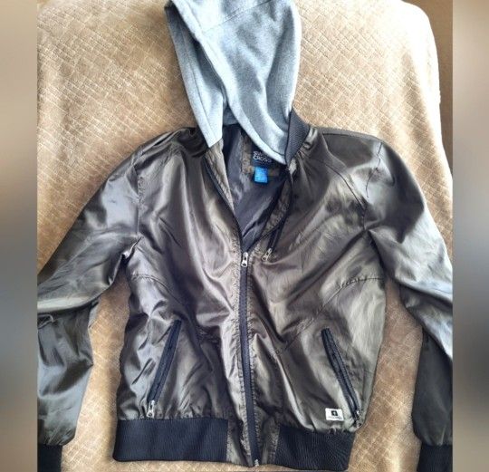 Swiss Cross Jacket Olive Green Bomber Jacket Size Large