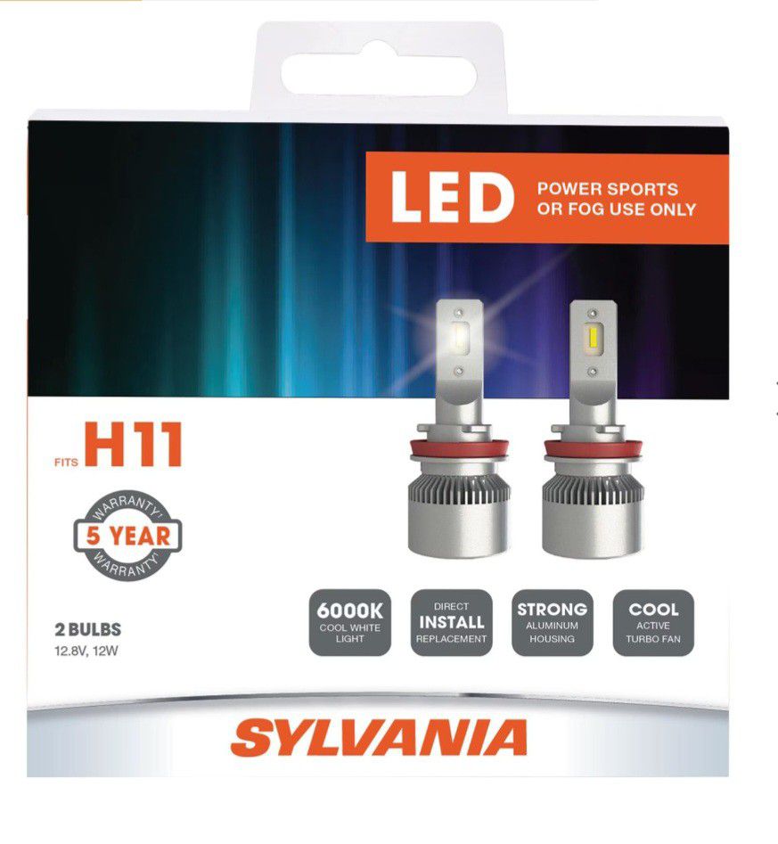 Sylvania LED Headlight Bulb H11SLBX2