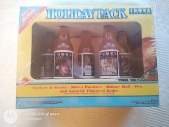 Jones soda 2006 Thanksgiving holiday pack