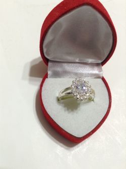 925 silver fashion jewelry, inlaid Dan taiyang ring