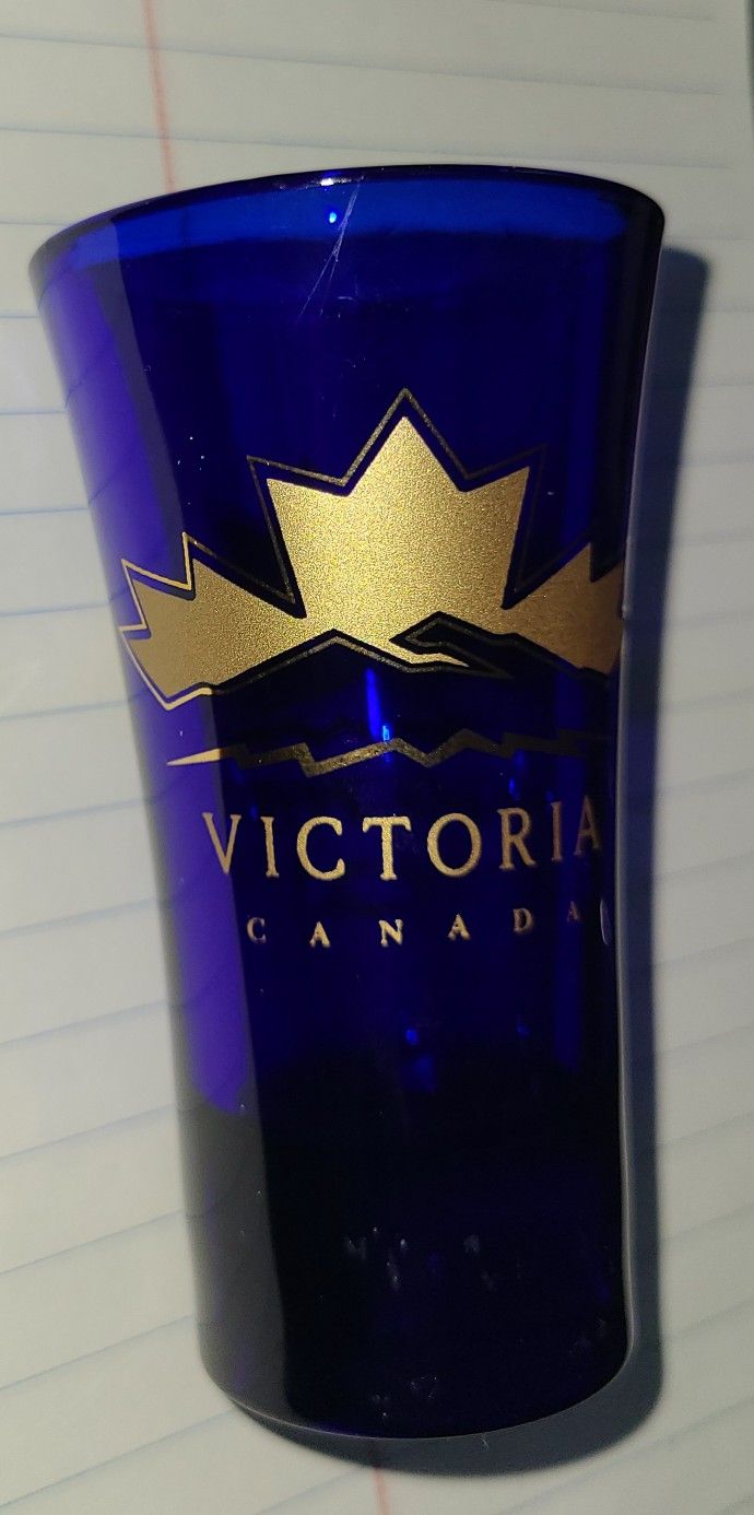 Cobalt Blue Shot Glass