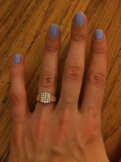 Ring gold/cz