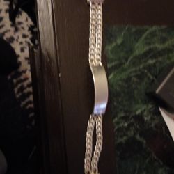 Silver Double Bracelet   66 Grams