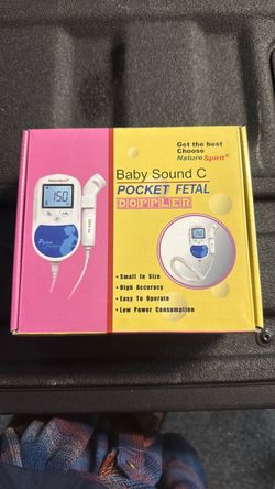 NatureSpirit Baby Sound C Pocket Fetal Doppler