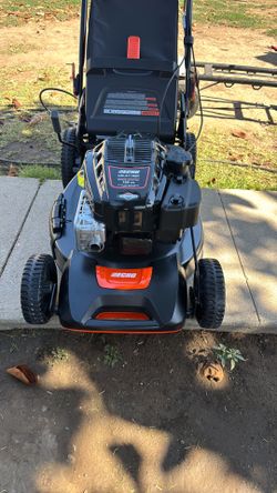 ECHO 21 in. 190 cc BRIGGS & STRATTON Gas 3-in-1    Dua Blade RWD self-propelled Lawn Mower with Single Lever Deck Adjjustment