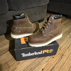 Men's Timberland PRO® Gridworks 6" Waterproof Moc-Toe Work Boot