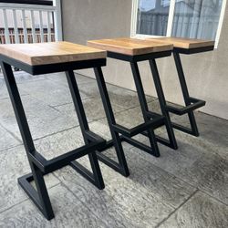 Custom Steel Bar Stools